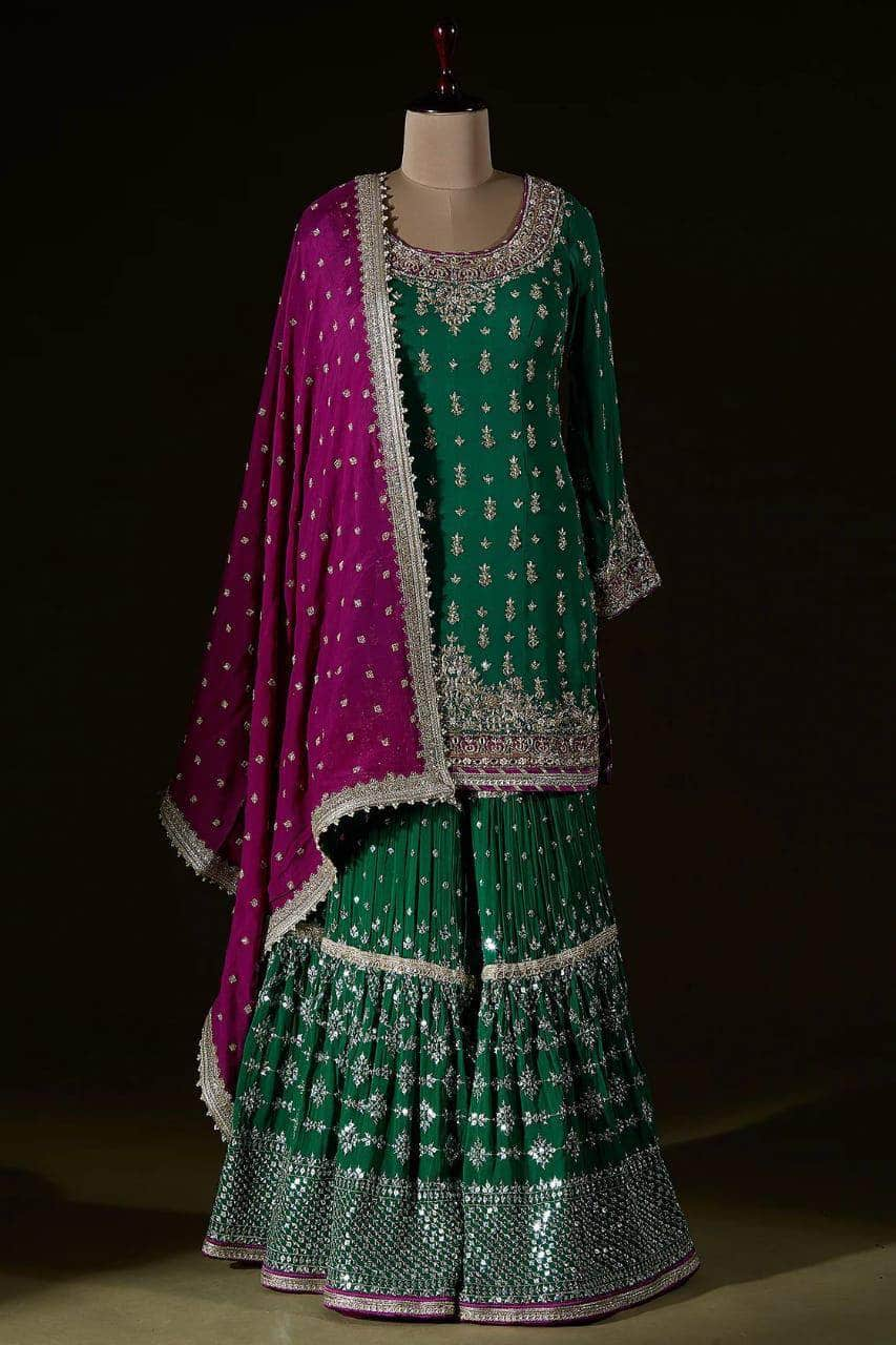 Heavy hotsell bridal sharara