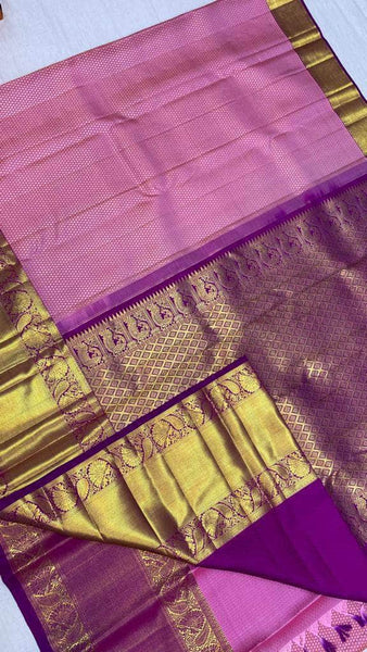 Kanchipuram Silk Sarees with Zari Work – FashionVibes